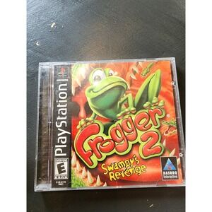 Frogger 2 Swampys Revenge PlayStation 1 PS1 Complete in Box CIB Game